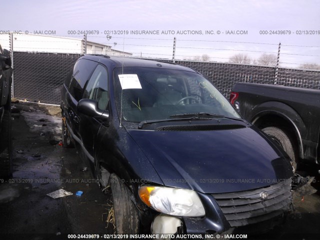 1A4GJ45R27B263674 - 2007 CHRYSLER TOWN & COUNTRY LX BLUE photo 6