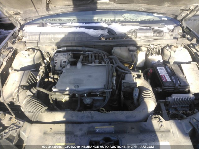 1G1ZT548X4F106995 - 2004 CHEVROLET MALIBU LS Boz foto 10