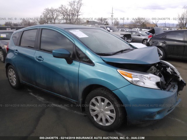 3N1CE2CP9FL441322 - 2015 NISSAN VERSA NOTE S/S PLUS/SV/SL/SR Light Blue photo 1