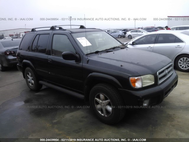 JN8DR09XX1W566368 - 2001 NISSAN PATHFINDER LE/SE/XE BLACK photo 1