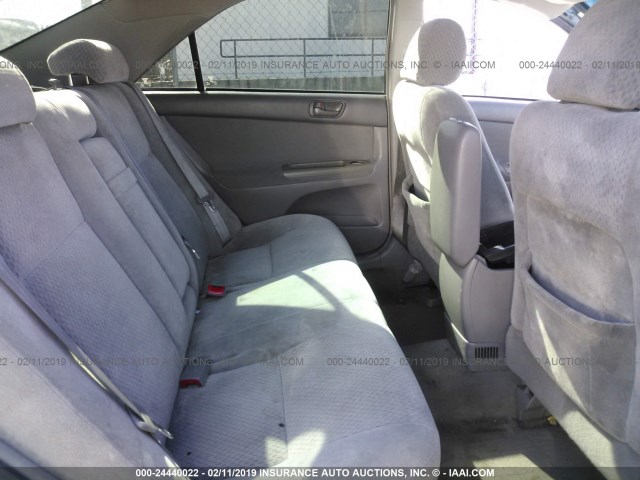 4T1BF32K54U575230 - 2004 TOYOTA CAMRY LE/XLE/SE Light Blue photo 8