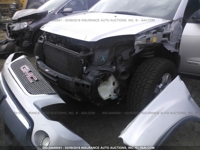 1GKER13748J268750 - 2008 GMC ACADIA SLE SILVER photo 6