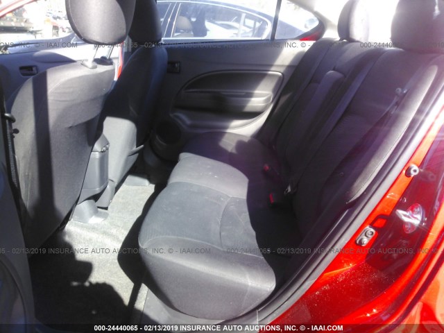 ML32F3FJ7JHF08922 - 2018 MITSUBISHI MIRAGE G4 ES Красный фото 8