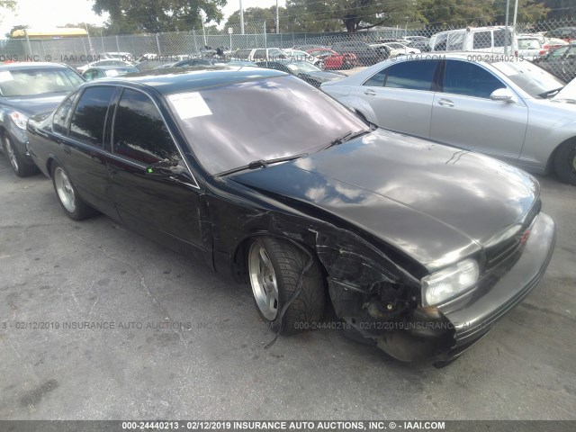 1G1BL52P3TR159871 - 1996 CHEVROLET CAPRICE / IMPALA CLASSIC/SS BLACK photo 1