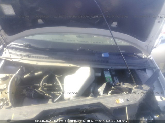 2FMDK48C99BA95327 - 2009 FORD EDGE SEL SILVER photo 10