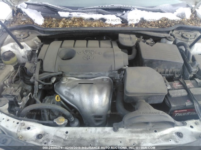 4T1BF3EK9BU657390 - 2011 TOYOTA CAMRY SE/LE/XLE 白色 照片 10