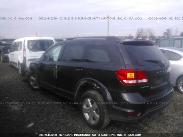 3C4PDCBBXCT353792 - 2012 DODGE JOURNEY SXT BLACK photo 3