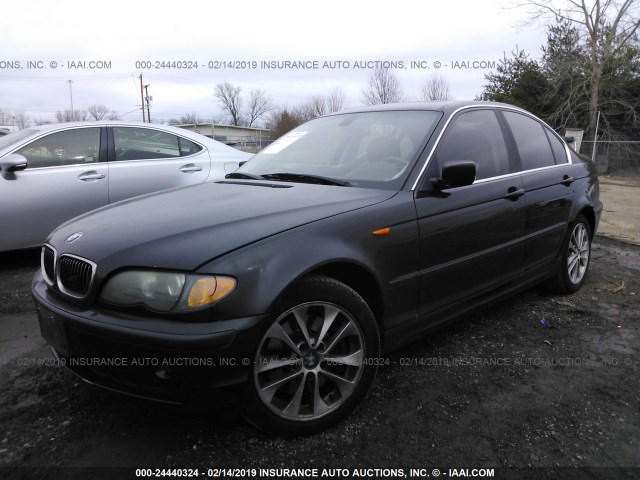 WBAEW53414PN35283 - 2004 BMW 330 XI BLACK photo 2