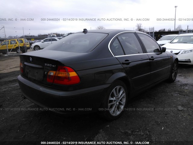 WBAEW53414PN35283 - 2004 BMW 330 XI BLACK photo 4