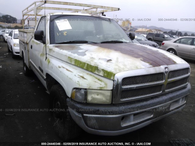 1B6KC26C0SS260455 - 1995 DODGE RAM 2500 WHITE photo 1