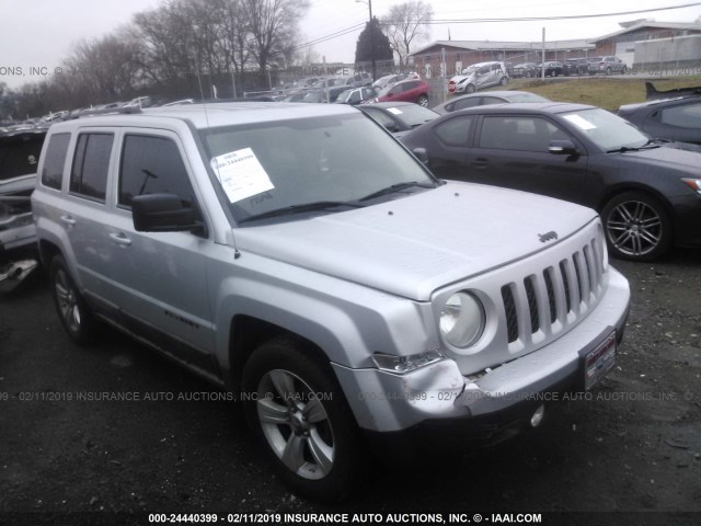 1J4NT1GB0BD132224 - 2011 JEEP PATRIOT SPORT SILVER photo 1