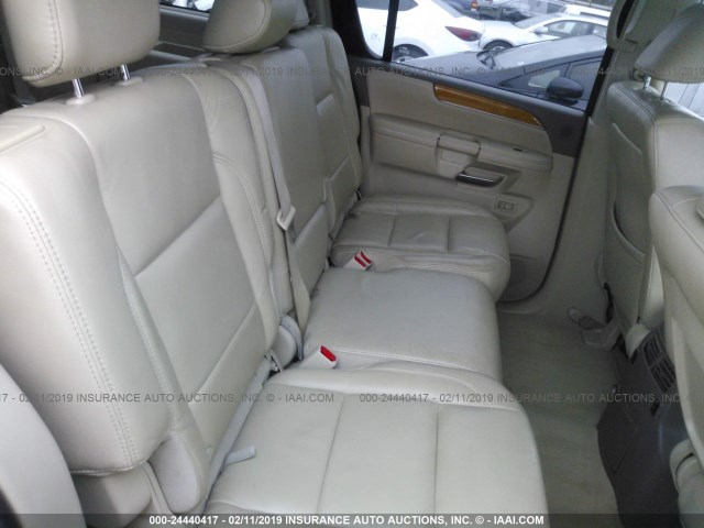 5N3AA08DX9N903512 - 2009 INFINITI QX56 GOLD photo 8