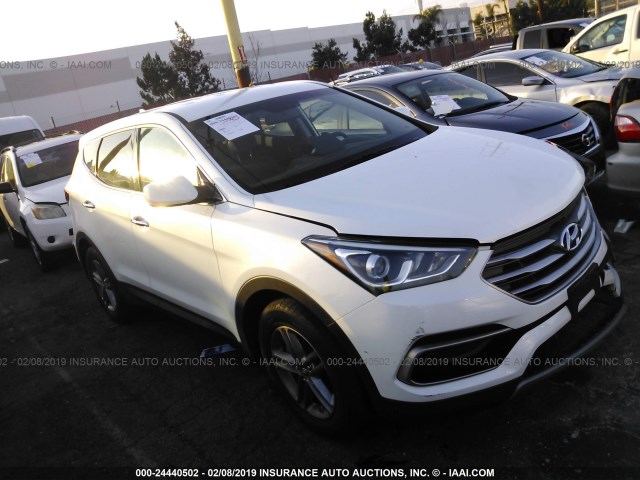 5XYZT3LB1HG392019 - 2017 HYUNDAI SANTA FE SPORT  WHITE photo 1