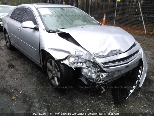 1G1ZC5E06CF301337 - 2012 CHEVROLET MALIBU 1LT ვერცხლისფერი ფოტო 6