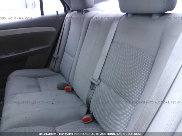 1G1ZC5E06CF301337 - 2012 CHEVROLET MALIBU 1LT ვერცხლისფერი ფოტო 8