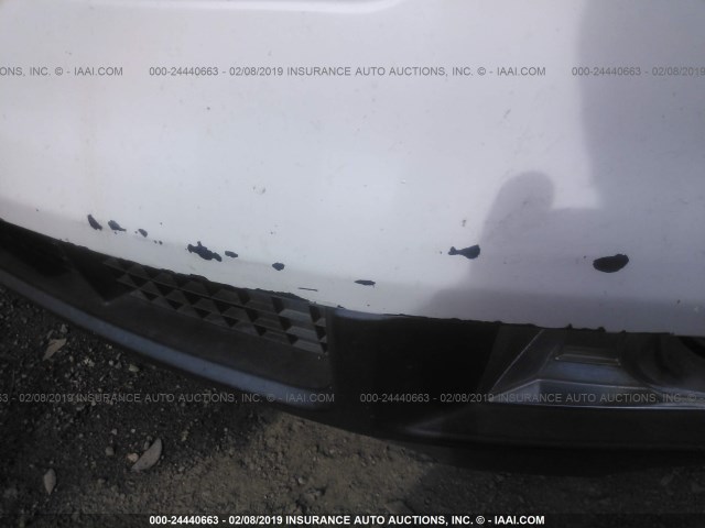 2FMDK3JC3ABA59612 - 2010 FORD EDGE SEL WHITE photo 6