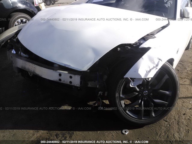 JN1BZ34D37M506621 - 2007 NISSAN 350Z COUPE WHITE photo 6