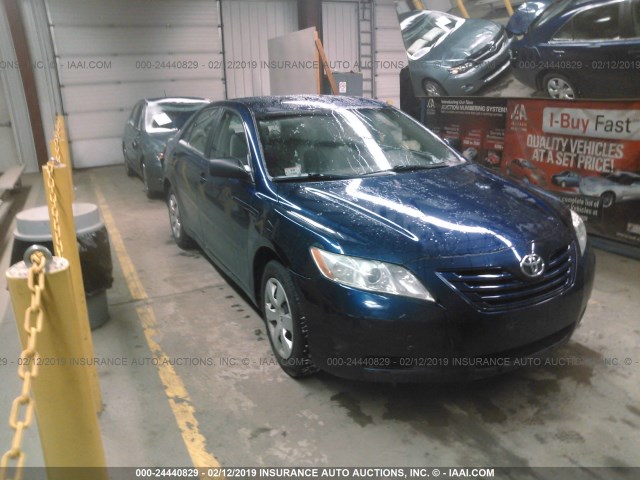 4T1BE46K27U167212 - 2007 TOYOTA CAMRY NEW GENERAT CE/LE/XLE/SE BLUE photo 1