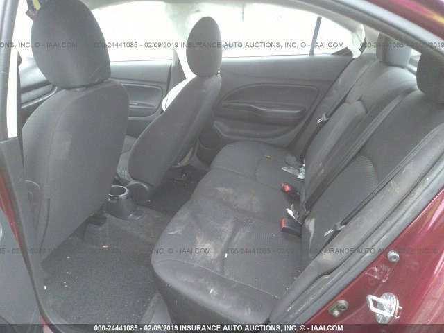 ML32F3FJ6JHF02707 - 2018 MITSUBISHI MIRAGE G4 ES Каштановый фото 8