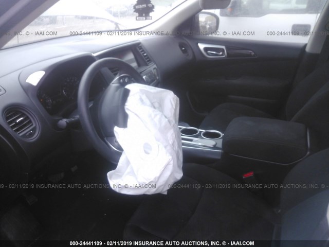 5N1AR2MNXFC719822 - 2015 NISSAN PATHFINDER S/SV/SL/PLATINUM BLACK photo 5