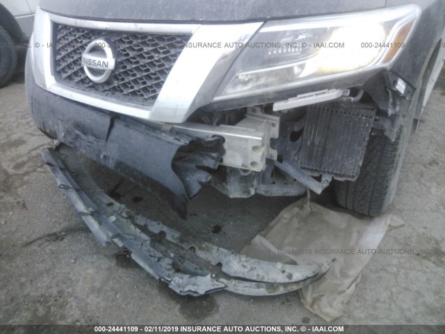 5N1AR2MNXFC719822 - 2015 NISSAN PATHFINDER S/SV/SL/PLATINUM BLACK photo 6