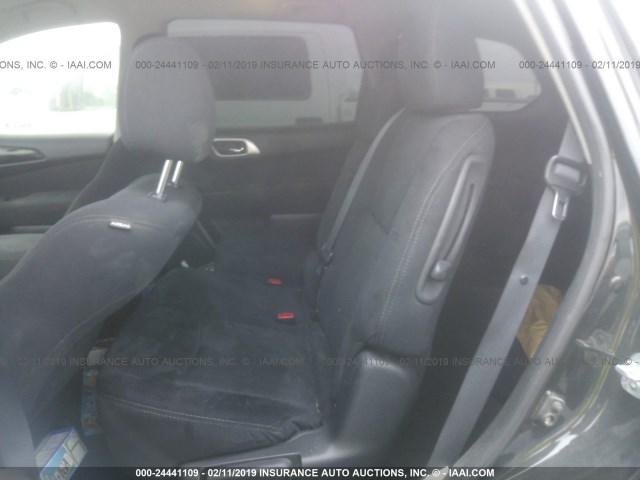 5N1AR2MNXFC719822 - 2015 NISSAN PATHFINDER S/SV/SL/PLATINUM BLACK photo 8