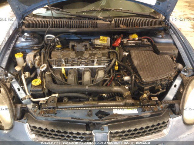 1B3ES26C43D229437 - 2003 DODGE NEON SE BLUE photo 10