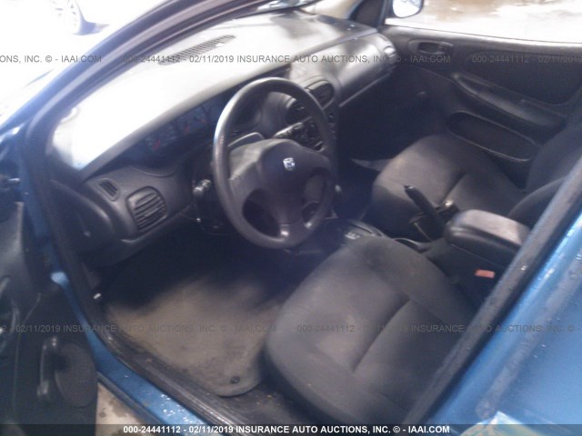 1B3ES26C43D229437 - 2003 DODGE NEON SE BLUE photo 5