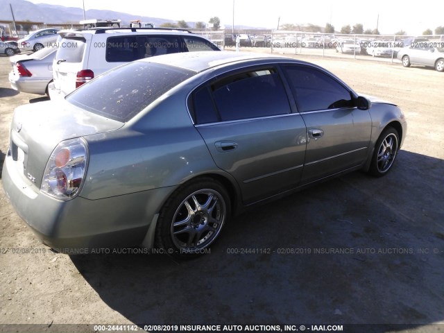 1N4AL11D33C270965 - 2003 NISSAN ALTIMA S/SL GREEN photo 4