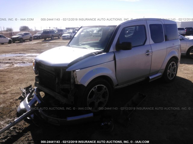 5J6YH18917L005473 - 2007 HONDA ELEMENT SC SILVER photo 6