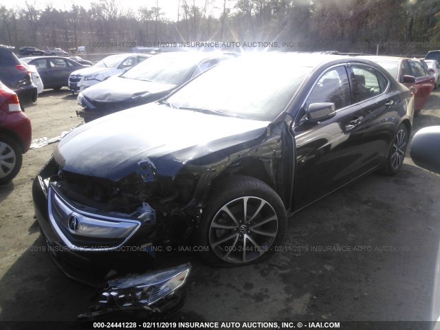 19UUB2F38FA016556 - 2015 ACURA TLX BLACK photo 2