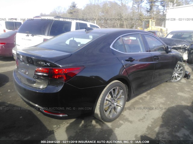 19UUB2F38FA016556 - 2015 ACURA TLX BLACK photo 4