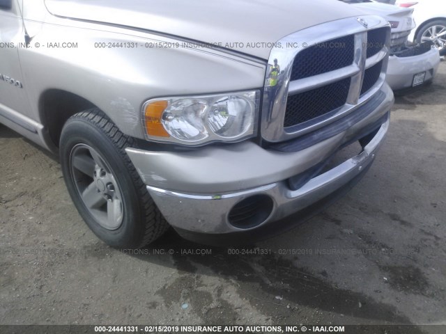 1D7HA16KX4J282474 - 2004 DODGE RAM 1500 ST GOLD photo 6