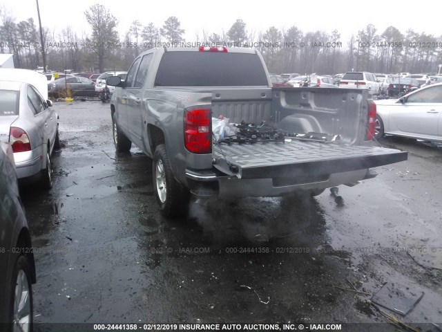 3GCUKREC5HG379118 - 2017 CHEVROLET SILVERADO K1500 LT GRAY photo 3