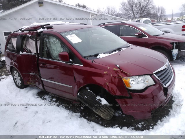 2A8HR54149R661437 - 2009 CHRYSLER TOWN & COUNTRY TOURING RED photo 1