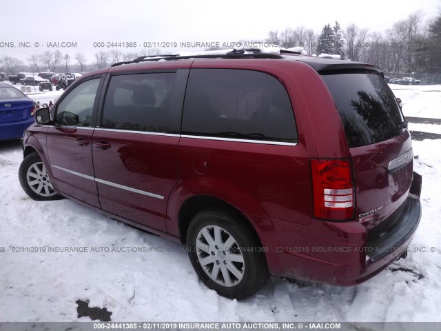 2A8HR54149R661437 - 2009 CHRYSLER TOWN & COUNTRY TOURING RED photo 3