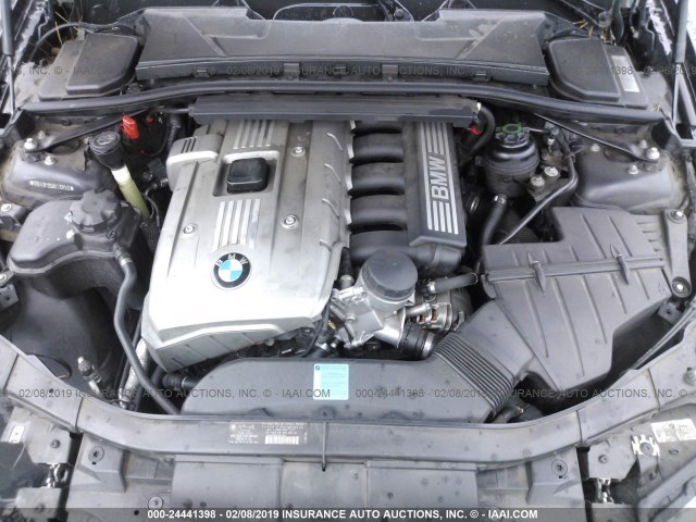 WBAVB13596KX68146 - 2006 BMW 325 BLACK photo 10