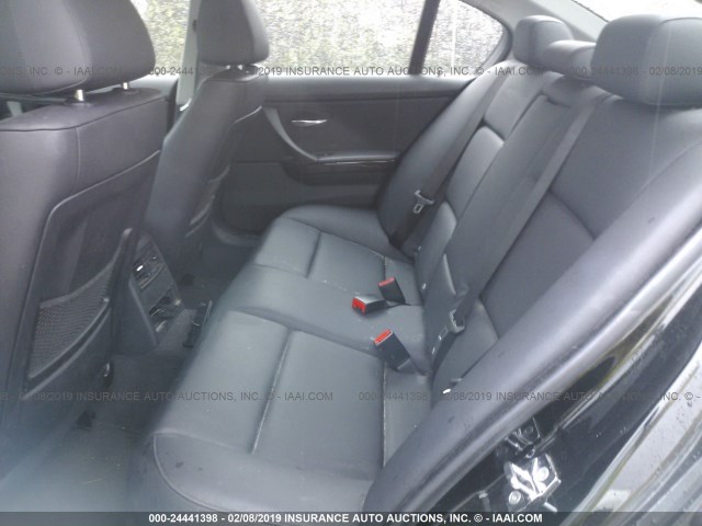 WBAVB13596KX68146 - 2006 BMW 325 BLACK photo 8