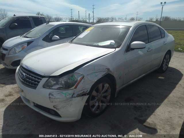 JNKAY01E47M300889 - 2007 INFINITI M35 SPORT WHITE photo 2