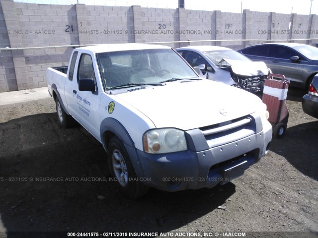 1N6DD26T43C466176 - 2003 NISSAN FRONTIER KING CAB XE WHITE photo 1