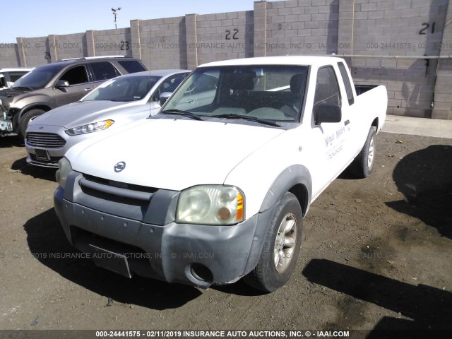 1N6DD26T43C466176 - 2003 NISSAN FRONTIER KING CAB XE WHITE photo 2