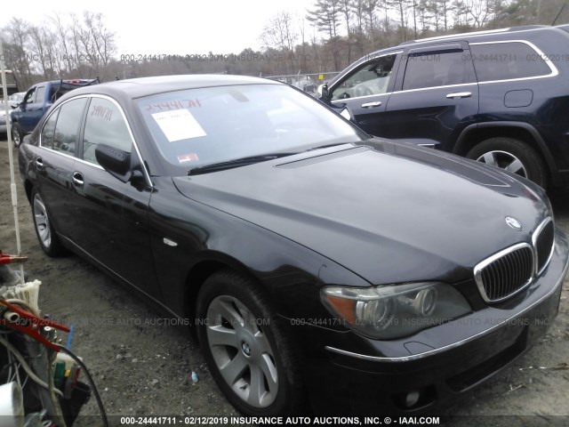 WBAHL83558DT14146 - 2008 BMW 750 I BLACK photo 1