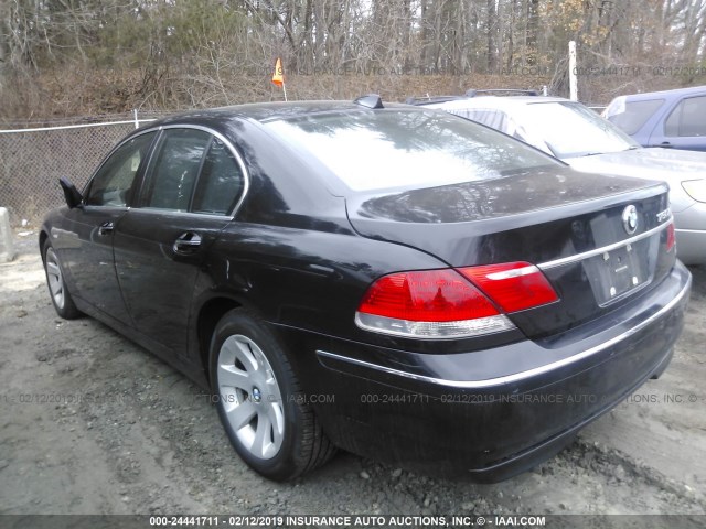 WBAHL83558DT14146 - 2008 BMW 750 I BLACK photo 3