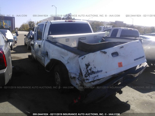 2GCEC13T841364198 - 2004 CHEVROLET SILVERADO C1500 WHITE photo 3