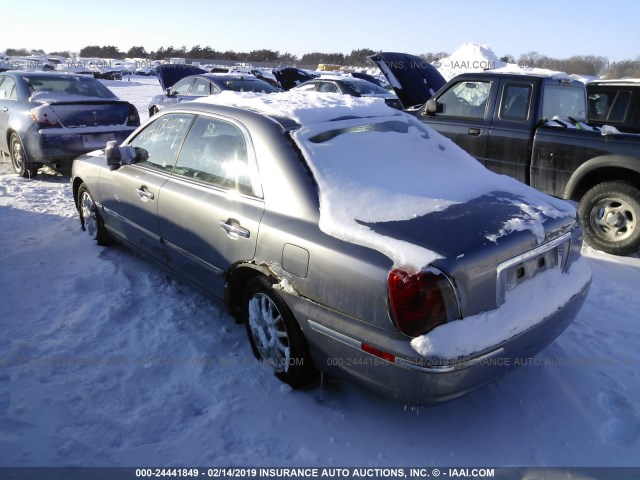 KMHFU45E35A411450 - 2005 HYUNDAI XG 350 GRAY photo 3