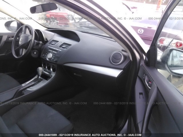 JM1BL1SF6A1330552 - 2010 MAZDA 3 I GRAY photo 5