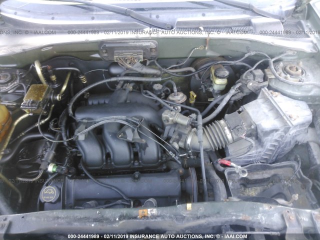 1FMYU92163KA78370 - 2003 FORD ESCAPE XLS GREEN photo 10