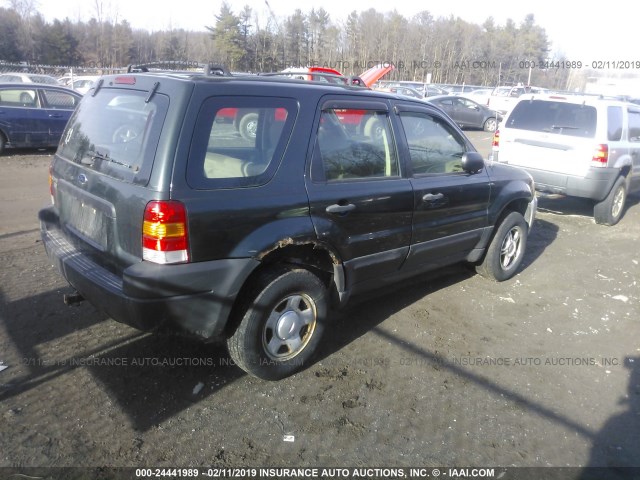 1FMYU92163KA78370 - 2003 FORD ESCAPE XLS GREEN photo 4