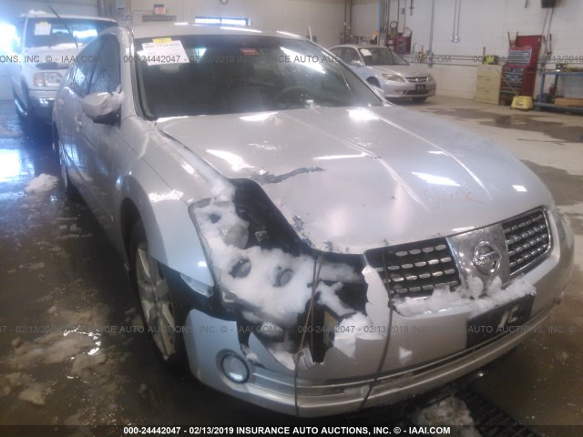 1N4BA41E94C808333 - 2004 NISSAN MAXIMA SE/SL SILVER photo 6