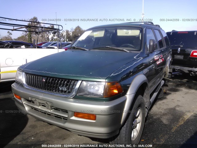 JA4LS31H7XP024451 - 1999 MITSUBISHI MONTERO SPORT LS/SPORT XLS GREEN photo 2